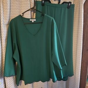 Serengeti Emerald Green Pantsuit
